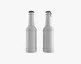 Glass Soda Soft Drink Water Bottle 37 Modelo 3d