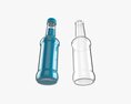 Glass Soda Soft Drink Water Bottle 38 Modello 3D