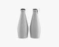 Glass Soda Soft Drink Water Bottle 39 3Dモデル