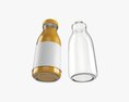 Glass Soda Soft Drink Water Bottle 42 3D模型