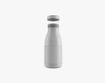 Glass Soda Soft Drink Water Bottle 42 3Dモデル
