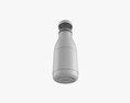 Glass Soda Soft Drink Water Bottle 42 3Dモデル