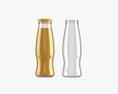 Glass Soda Soft Drink Water Bottle 43 3D модель