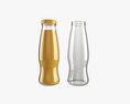 Glass Soda Soft Drink Water Bottle 43 Modelo 3D