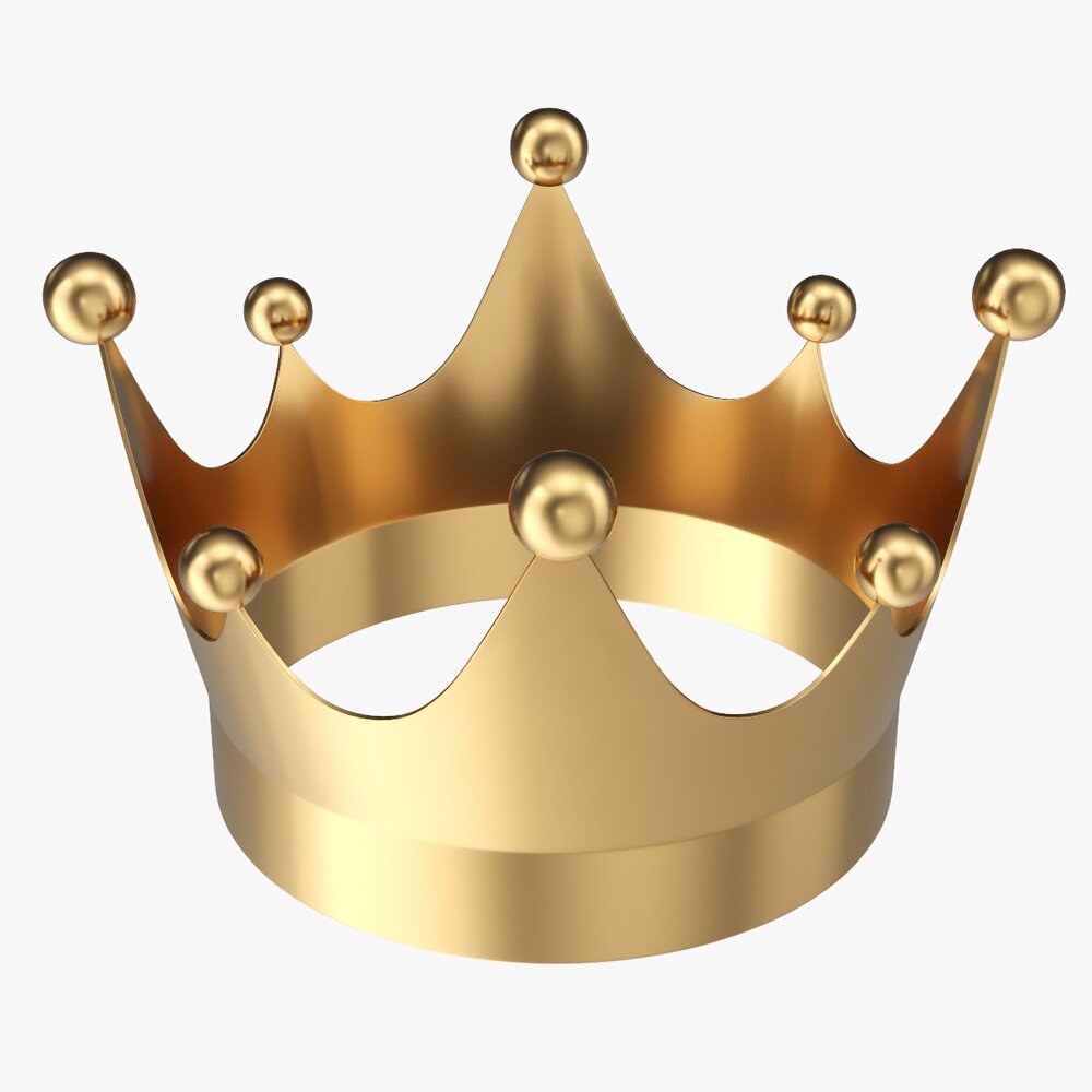 Gold Crown 04 3D-Modell