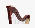 Harp 40-String 01 3D модель