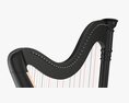 Harp 40-String 03 Modello 3D
