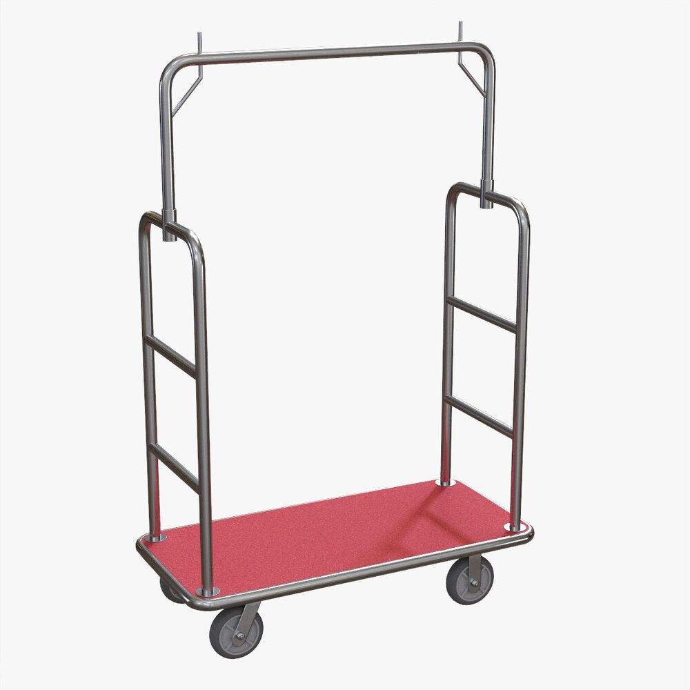 Hotel Cart 03 3D 모델 