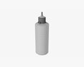 Hydrogen Peroxide Plastic Bottle Modelo 3d