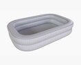 Inflatable Family Water Pool 02 3D-Modell