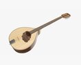 Irish Bouzouki String Instrument 3Dモデル