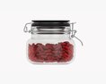 Kitchen Glass Jar With Contents 01 3D 모델 