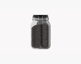 Kitchen Glass Jar With Contents 04 3D-Modell