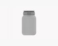 Kitchen Glass Jar With Contents 04 3D 모델 