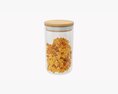 Kitchen Glass Jar With Contents 07 3D-Modell