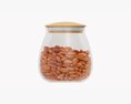 Kitchen Glass Jar With Contents 16 3D 모델 