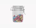 Kitchen Glass Jar With Contents 21 3D 모델 