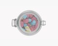 Kitchen Glass Jar With Contents 21 3D-Modell