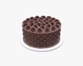 Chocolate Cake 3D 모델 