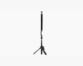 Live Streaming Tripod With Lamp 02 3D 모델 