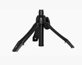 Live Streaming Tripod With Lamp 02 Modelo 3d