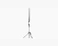 Live Streaming Tripod With Lamp 02 3D-Modell
