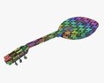 Lute String Instrument 3Dモデル