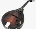 Mandoline String Instrument 3d model