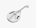 Mandoline String Instrument 3d model