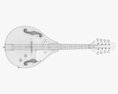 Mandoline String Instrument Modelo 3d