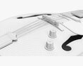 Mandoline String Instrument 3D 모델 