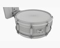 Marching Snare Drum Set 3d model