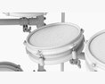 Millenium Mps-850 E-Drum Set 3Dモデル
