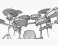 Millenium Mps-850 E-Drum Set 3D модель