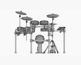 Millenium Mps-850 E-Drum Set 3D 모델 