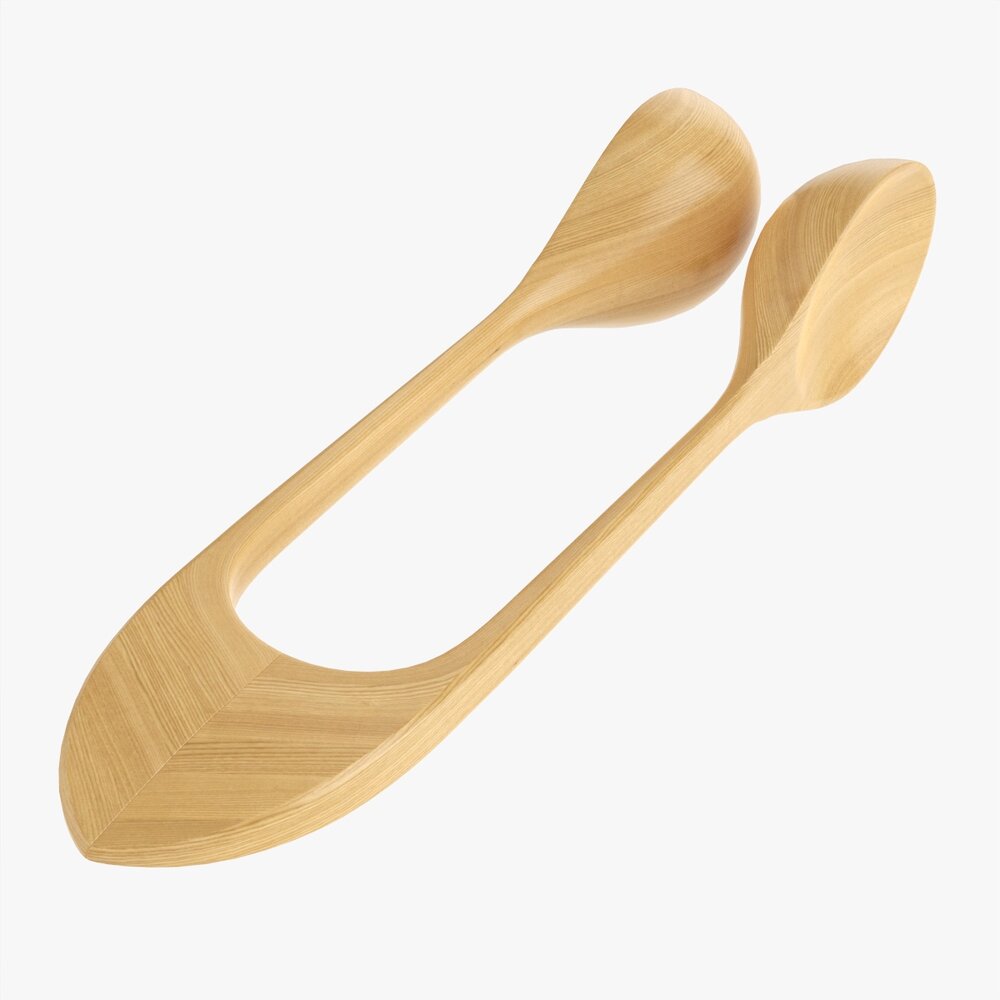 Music Spoons 3D model