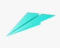 Paper Airplane 01 3Dモデル