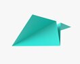 Paper Airplane 01 Modelo 3d