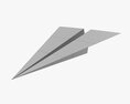 Paper Airplane 01 3D модель