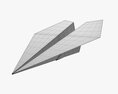 Paper Airplane 03 3d model