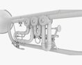 Rotary Valve Trumpet 3Dモデル