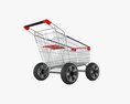 Shopping Cart With Big Wheels 02 Modèle 3d