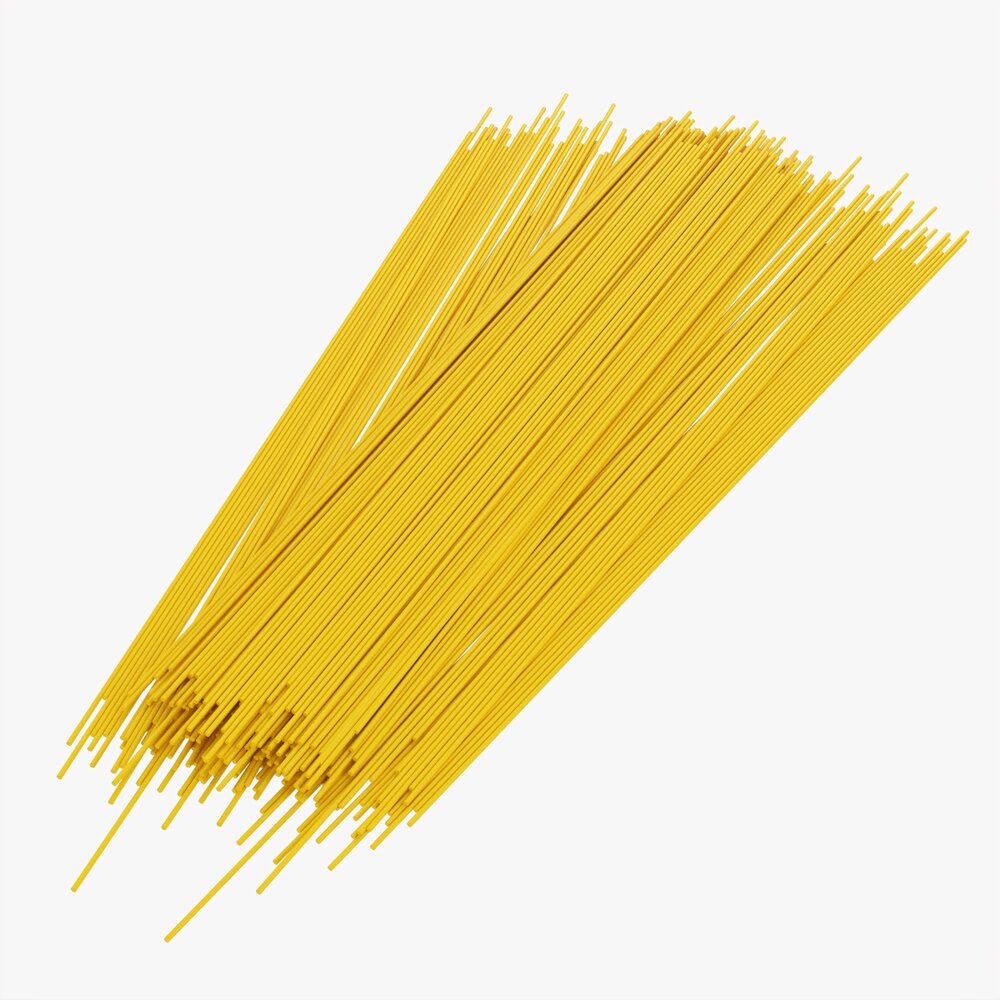 Spaghetti Pasta 3D 모델 