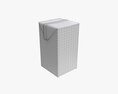 Tetra Pak Juice Cardboard Box Packaging 500ml 3D модель