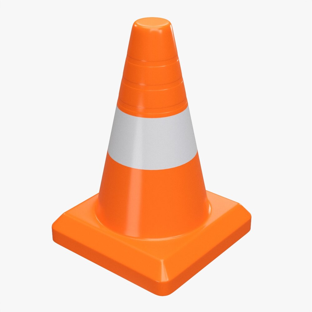 Traffic Cone 3D model