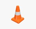 Traffic Cone 3D 모델 