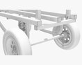 Transport Expandable Cart 3d model