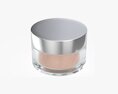 Cosmetics Glass Packaging Face Hand Care Cream 3D-Modell