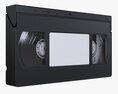 VHS Magnetic Tape Videocassette 3Dモデル