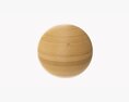 Wooden Sphere 3D 모델 